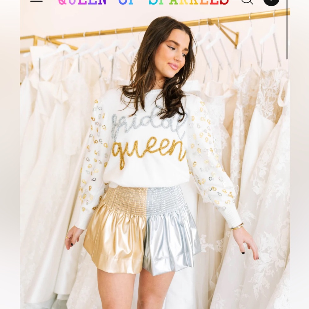 Queen of Sparkles - XS - Bridal Queen Sweater
